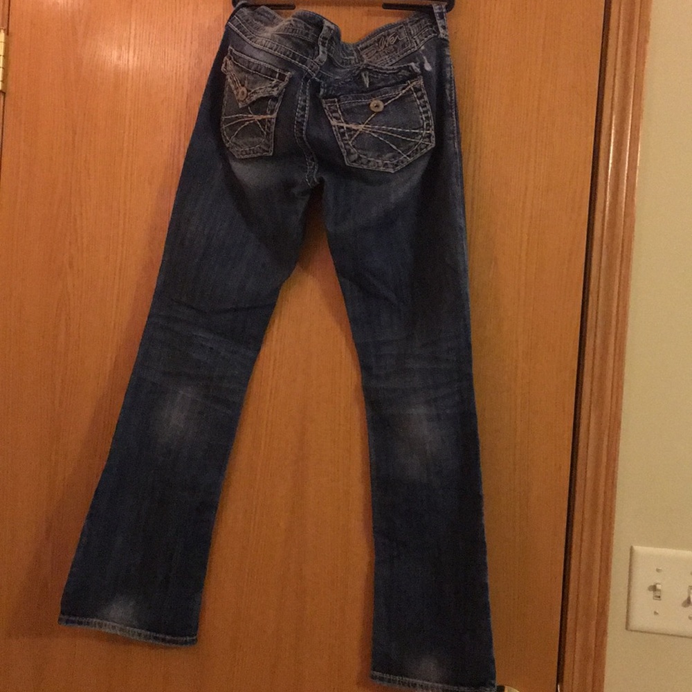 Silver jeans